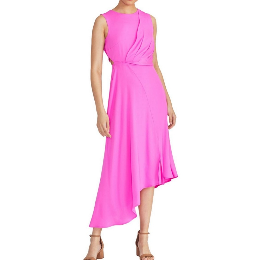 Rachel Roy Asymmetrical Cutout Dress